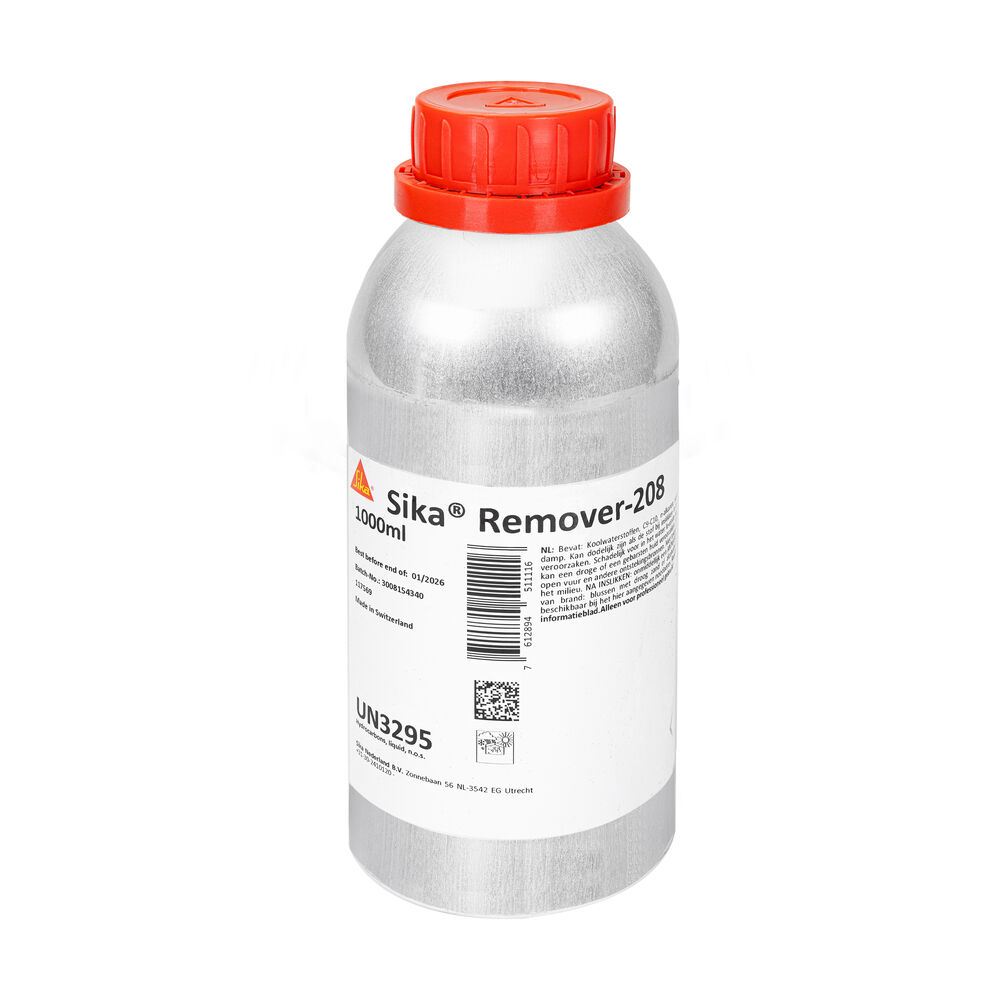 925320800 SIKA REMOVER-208 TRANSPARANT 1 L REINIGINGSMIDDEL